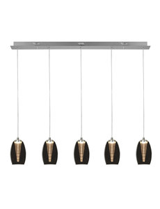HighLight  Nebula 5-light pendant lamp