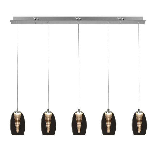 HighLight  Nebula 5-light pendant lamp