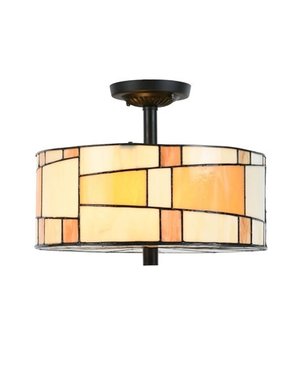 Art Deco Trade Plafondlamp Tiffany Roundabout