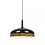 Licht &  Wonen Hanglamp Moondrop  met hout 45 cm