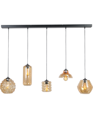 Master Light Quinto 5-light pendant lamp