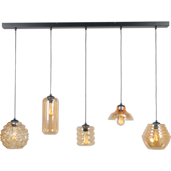 Master Light Quinto 5-light pendant lamp