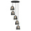 HighLight  Hanging lamp Bubbles 5 lights round