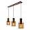Lucide Toledo beam pendant lamp 3 lights
