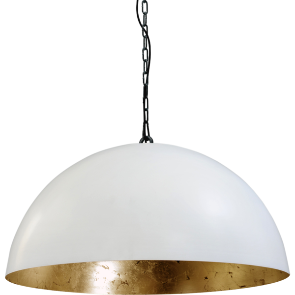 Master Light Hanging lamp Larino White/Gold