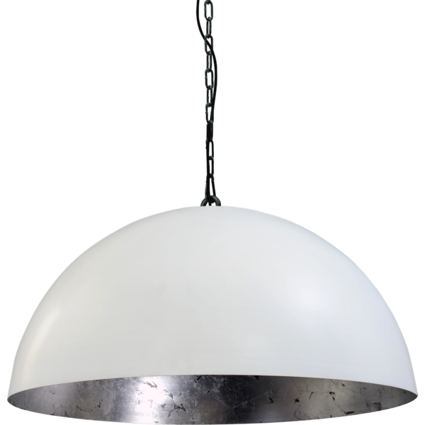 Master Light Hanging lamp Larino White/Silver