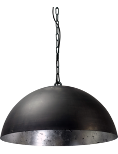 Master Light Hanglamp Larino Zwart/Zilver