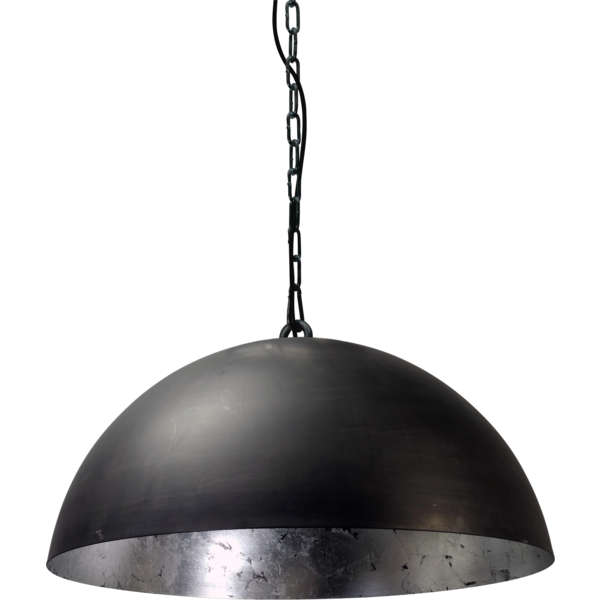 Master Light Hanglamp Larino Zwart/Zilver