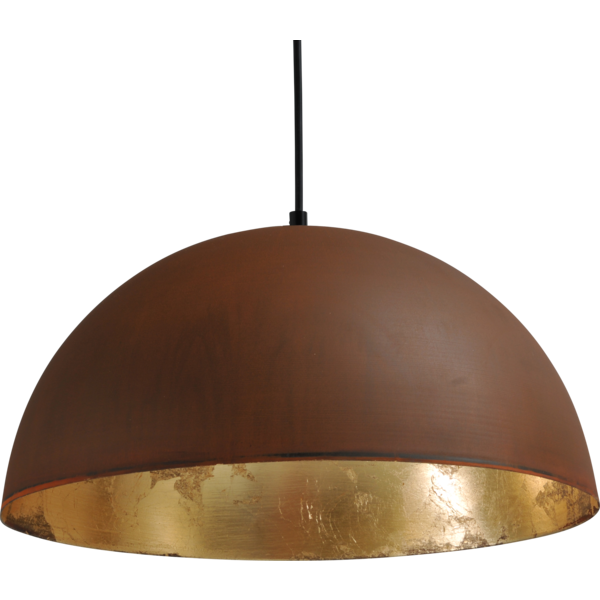 Master Light Hanglamp Larino Roest/Goud  draad