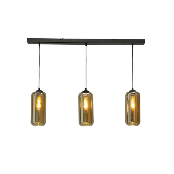 Master Light Quinto 3-light pendant lamp