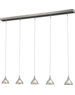 Master Light Hanging lamp Caterina 5 lights Led