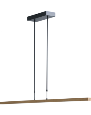 Master Light Pendant lamp Oak Natural with black nickel