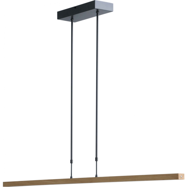 Master Light Pendant lamp Oak Natural with black nickel