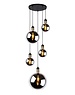 Lucide Hanging lamp Julius 5 lights round