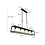 Steinhauer Hanging lamp Buckley Mexlite 5 lights