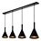 Lucide Gipsy pendant lamp black