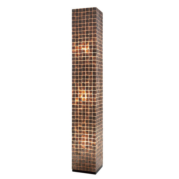 Villaflor Vloerlamp Apollo Moni Gold vierkant