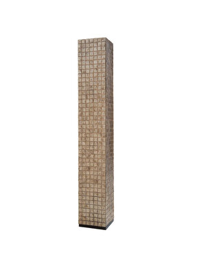 Villaflor Apollo Moni Gold square floor lamp