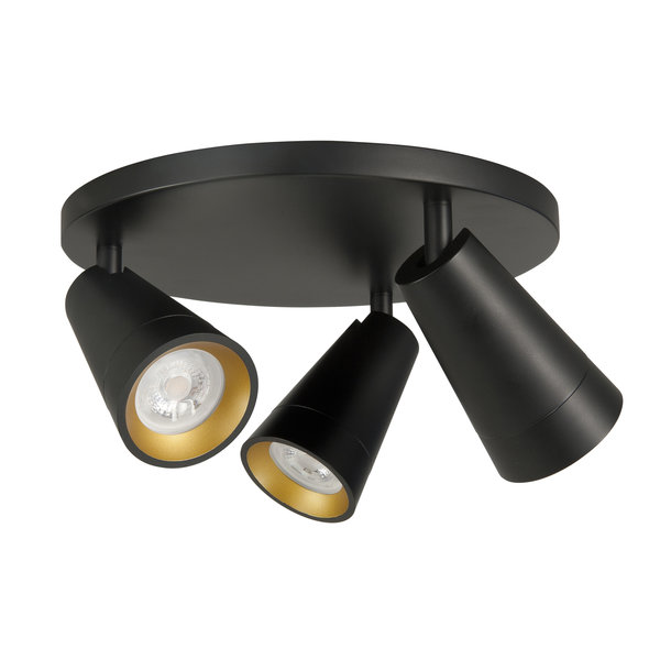HighLight  Petunia 3-light ceiling spotlight