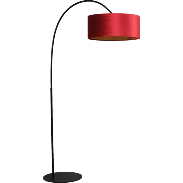 Master Light Arch floor lamp with shade