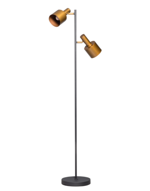 ETH Vloerlamp Sledge Gold-zwart