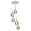 HighLight  Belle round 5-light pendant lamp