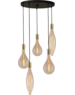 Master Light Hanging lamp Tessi Rond 5 lights