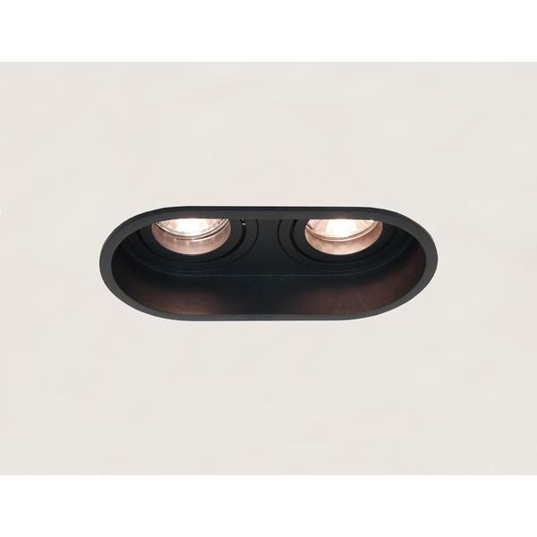 Licht &  Wonen Double recessed spot Rex