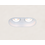 Licht &  Wonen/ Artdelight Rex double recessed spotlight