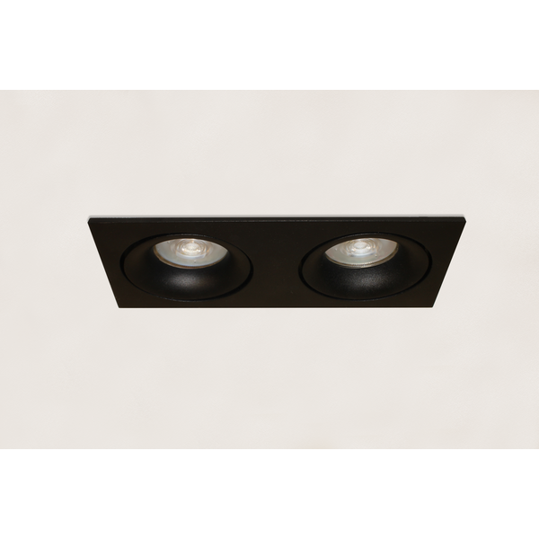 Licht &  Wonen/ Artdelight Double recessed spotlight Alice