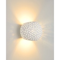 Lucide Gipsy wall lamp with holes