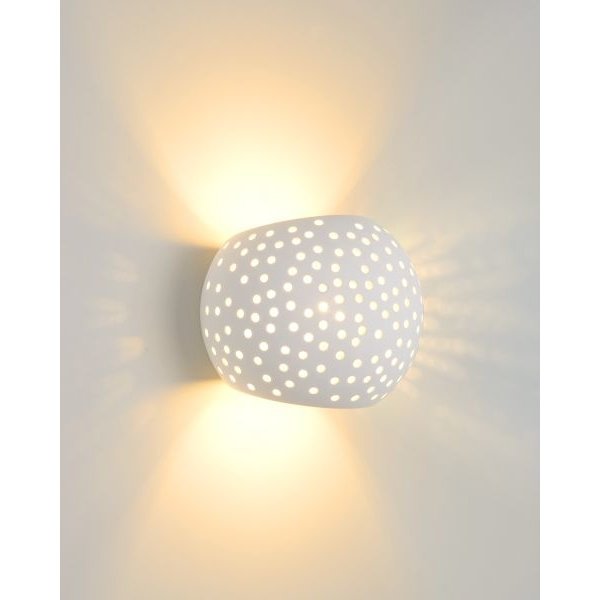 Lucide Gipsy wall lamp with holes