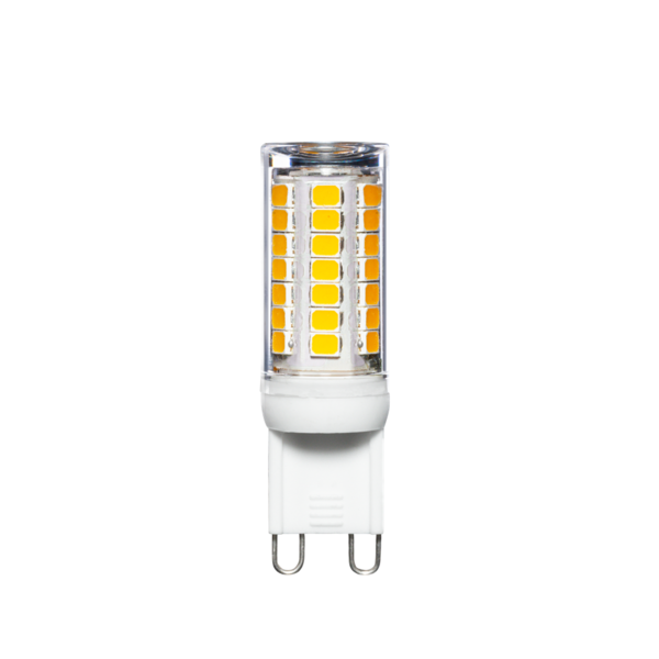 ETH Led lamp 2,3  watt G9  via stappen dimmer