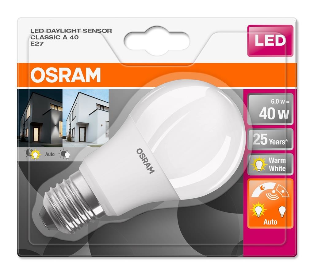 Dapper dwaas Regulatie Osram sensor lamp met e27 fitting - Light Collection