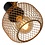 Lucide Ceiling spot Maren 1 light matt gold