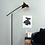 Steinhauer Floor lamp Mexlite Nové black