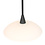 Steinhauer Hanging lamp Tallerken black