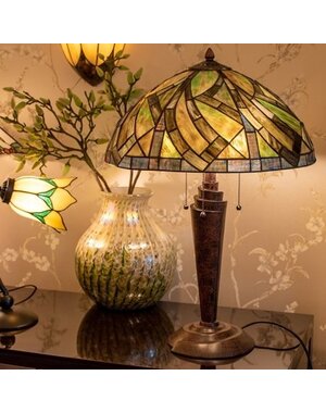 Art Deco Trade Tiffany Willow table lamp