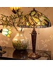 Art Deco Trade Tafellamp Tiffany Willow