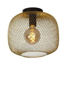 Lucide Ceiling lamp Mesh 30 cm Gold