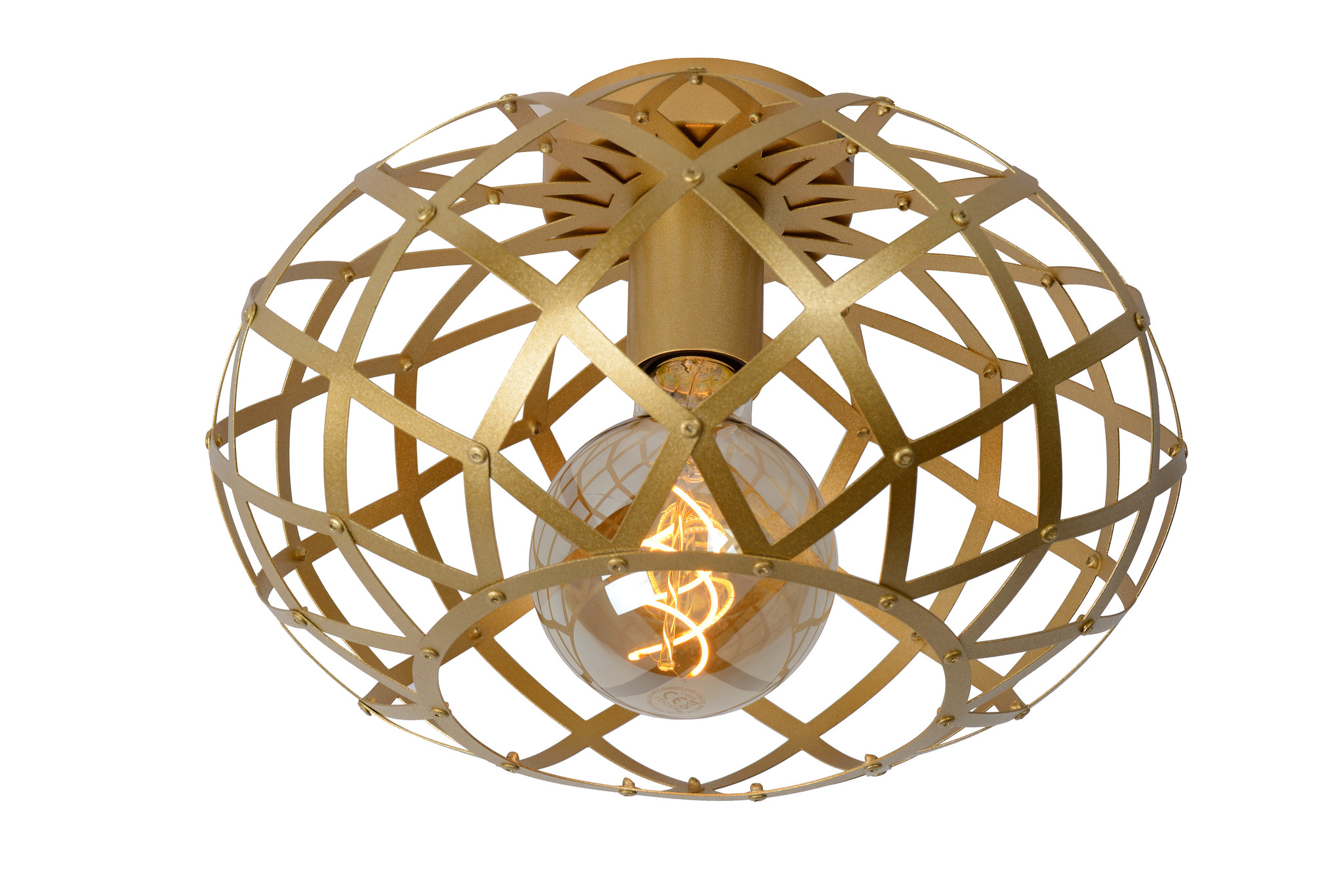 Of anders adelaar glans Plafondlamp Wolfram 30 cm in goud - Light Collection