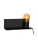 Lucide Wall lamp Sebo black