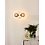 Lucide Wall lamp Tycho gold