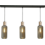 Master Light Bounty 3-light pendant lamp