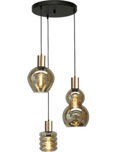 Master Light Hanging lamp Bounty 3 lights round