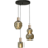 Master Light Hanging lamp Bounty 3 lights round