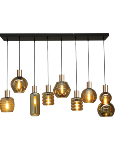 Master Light Bounty 8-light pendant lamp