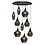 HighLight  Hanging lamp Cambio 9 lights