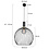 Steinhauer  Hanging lamp Aureole 1 light sphere