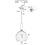 Steinhauer  Hanging lamp Aureole 1 light ball
